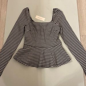 chevron baby doll shirt